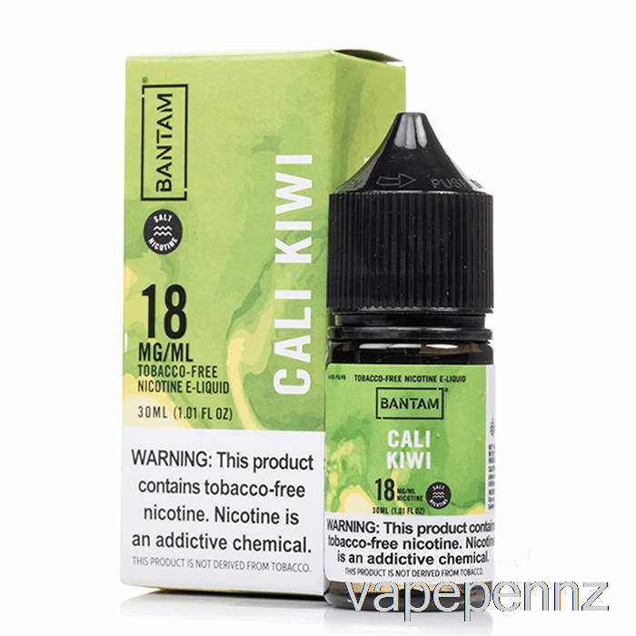Cali Kiwi SALTS - Bantam Vape - 30mL 48mg VAPE NZ